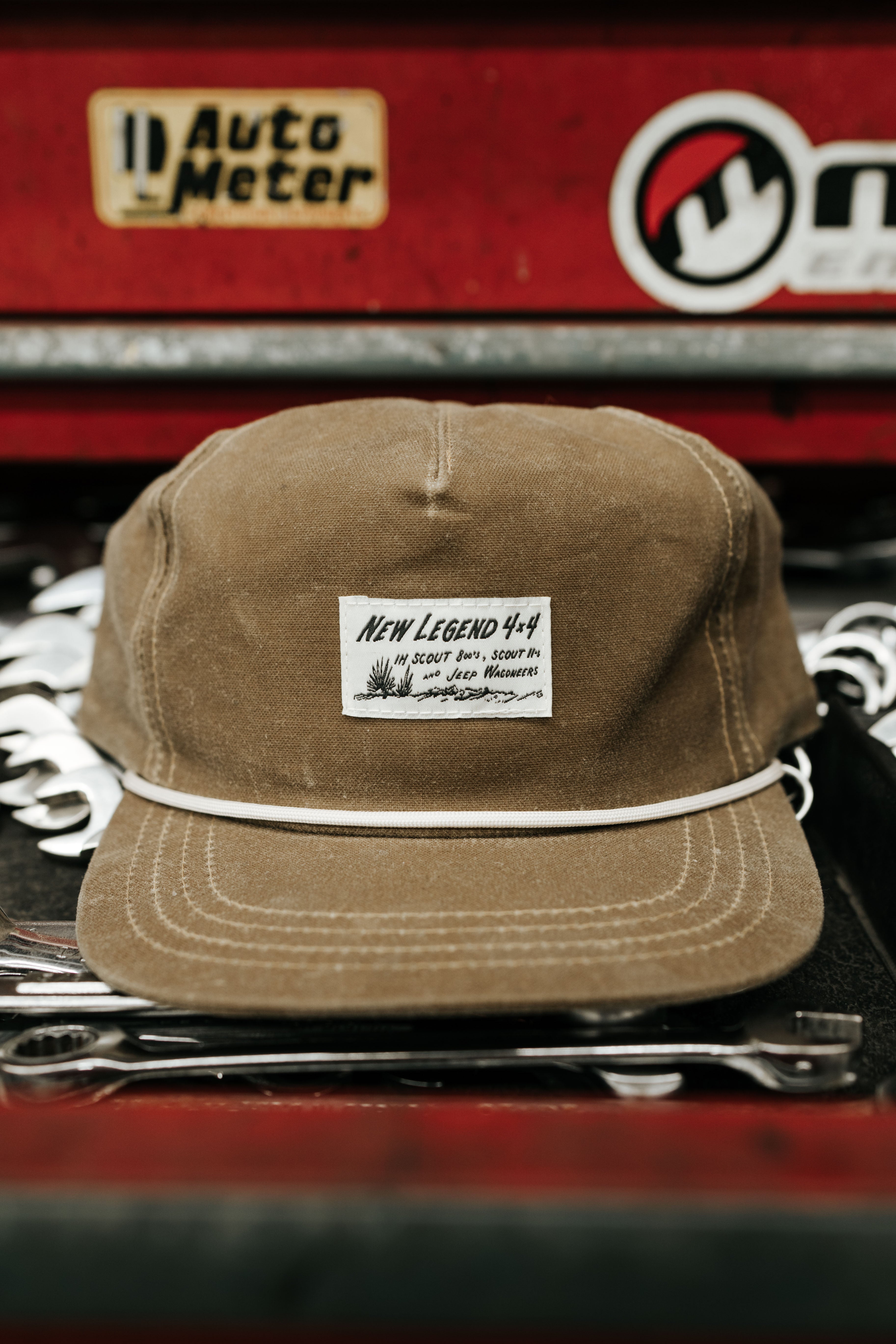 Waxed Canvas 5-Panel Hat – New Legend 4x4